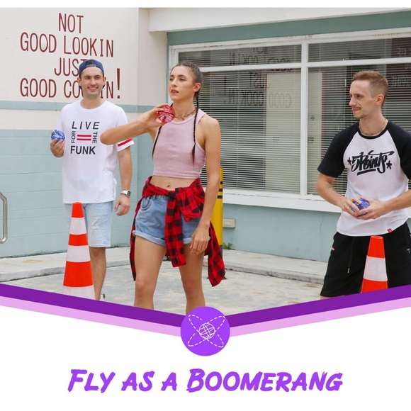 FLYNOVA Flying Ball Toys,Magic Hover Orb with Lights,Boomerang Spinner Drone - Picture 4 of 9